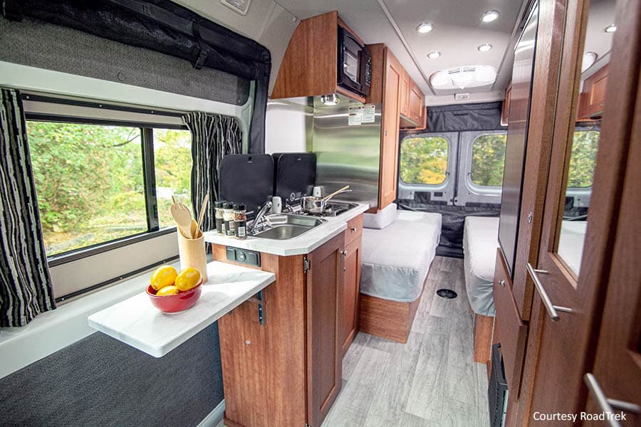 Roadtrek Play kitchen area