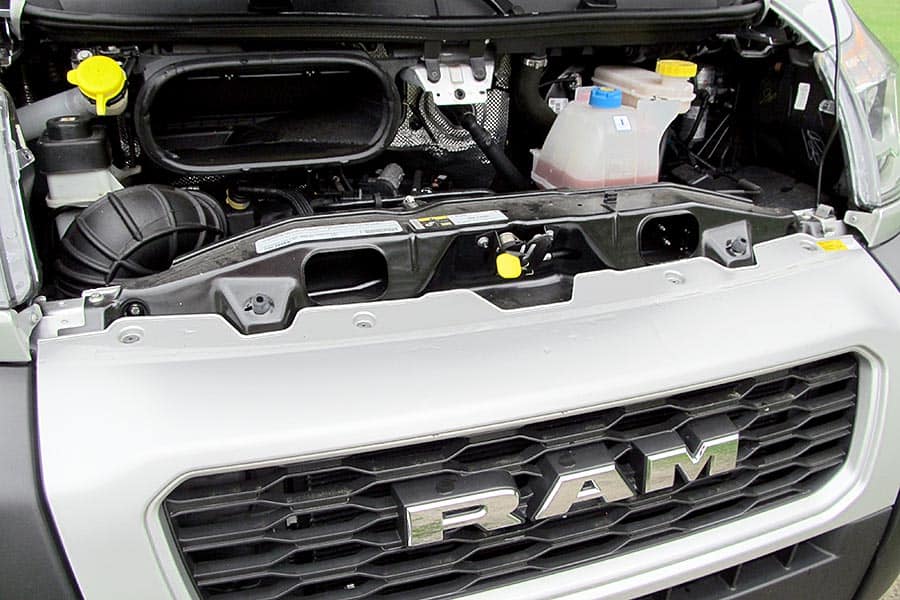 Looking under the hood of a RAM ProMaster
